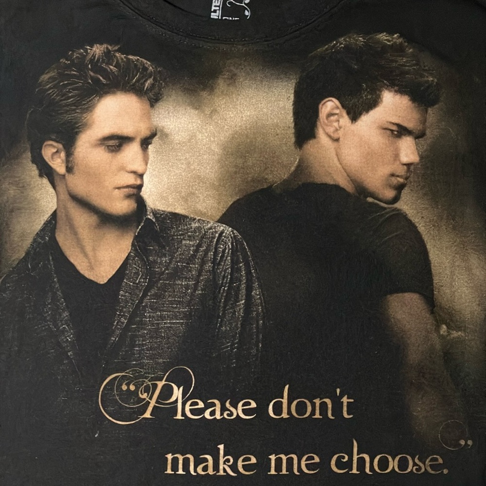 Twilight New Moon Edward Jacob Shirt